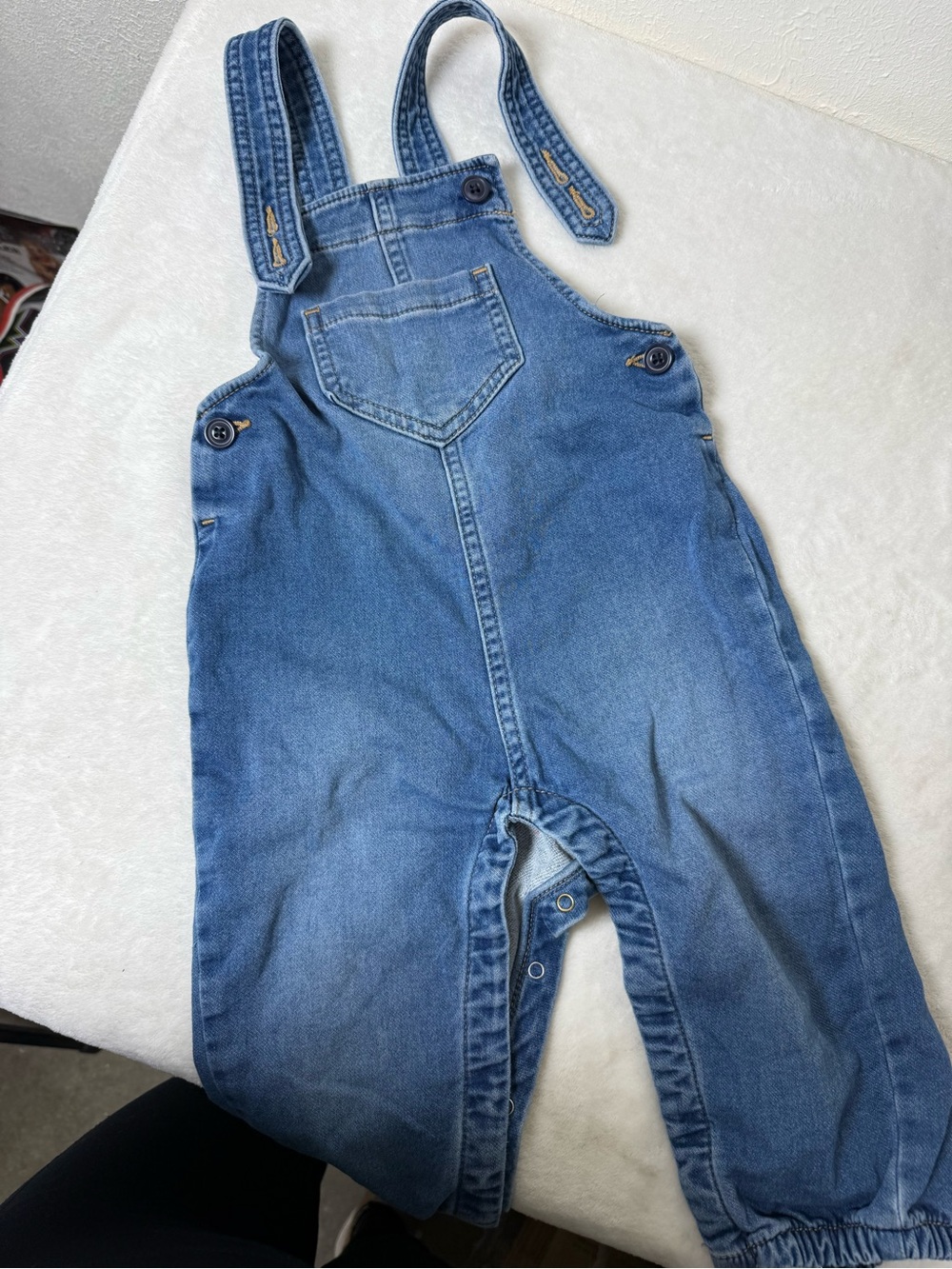 GAP Light Blue Denim Overalls for Kids
